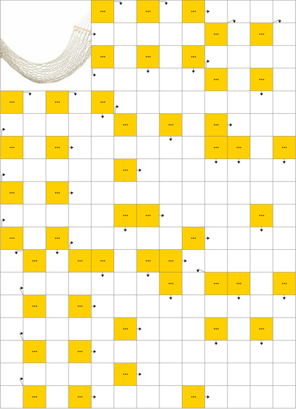 Помогает залегать с провисанием