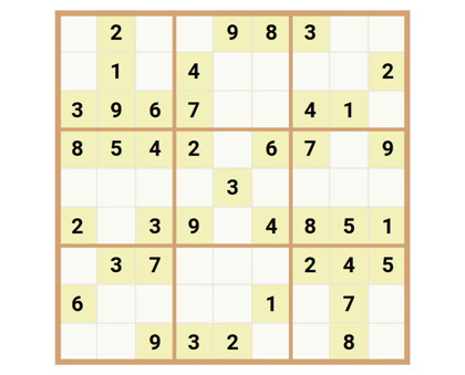 Sudoku fácil