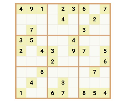 Sudoku medio