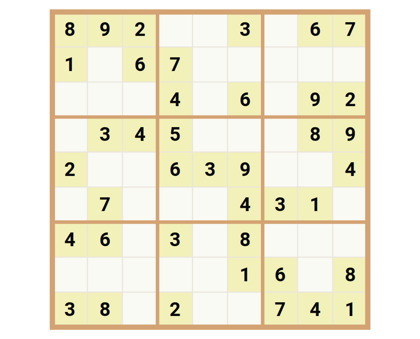 Sudoku fácil