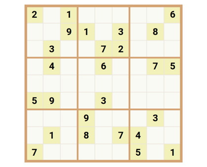 Sudoku difícil