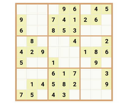 Sudoku fácil