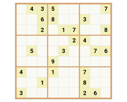 Sudoku difícil